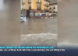 Una tormenta como "no se recuerda" provoca inundaciones en Herencia