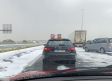 Una fuerte granizada sorprende a vecinos y conductores en Minaya y Chinchilla de Montearagón