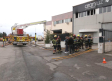 Un incendio calcina una nave en Ontígola (Toledo) dedicada a la fabricación de textil