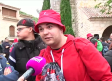 Jóvenes con discapacidad intelectual participan en una jornada de senderismo en Caspueñas