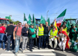 Protesta de agricultores de toda Europa por la crisis de los fertilizantes