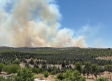Incendio forestal en los terrenos de la Academia de Infantería de Toledo