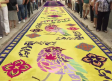 Las alfombras de Elche de la Sierra vuelven a llenar de color sus calles