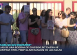 Familias de trece colegios públicos de Toledo se concentran para exigir la climatización de las aulas
