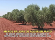 Menos salidas de aceite en mayo - 11/06/2026