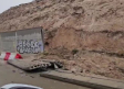 Cortada un tramo de la carretera CM-3162 en Miguel Esteban (Toledo) por la caída de un muro