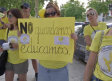 Protesta de educadoras infantiles en la Consejería de Educación de Toledo