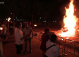 Desfile de antorchas en Albacete en la noche de San Juan