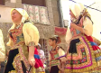 Fiesteros en Lagartera (Toledo)