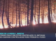 Avance informativo por el incendio forestal de La Mierla (Guadalajara)