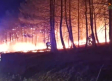 La lucha contra el incendio se intensifica con nuevos efectivos