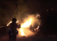 El incendio de La Mierla (Guadalajara) continúa activo tras una noche complicada