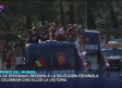 Multitudinario recibimiento a la campeona del mundo