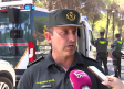La Guardia Civil abre una oficina en la urbanización El Pinar para los afectados por el incendio de Almorox