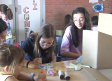 Decenas de niños en la escuela de verano en Olmeda del Rey