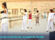 La azotea del Alcázar de Toledo se convierte en el escenario perfecto para la práctica de taichí