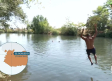 La piscina natural del río Bullaque a su paso por El Robledo
