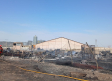 Extinguido el aparatoso incendio en una nave del polígono industrial de Los Palancares de Cuenca