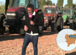 Concurso de corte con tractor en Munera