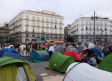 Acampada en Sol: más de 500 personas pasan la noche en la plaza sin incidencias