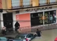 Calles y viviendas anegadas tras una tromba de agua en Quintanar de la Orden (Toledo)