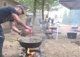 El Picazo en fiestas cocina 15 calderetas bajo la lluvia