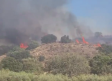 Controlado el incendio forestal dentro del paraje Cerro Florito de Méntrida (Toledo)
