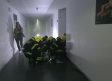 Simulacro de evacuación por incendio en el Hospital de Guadalajara