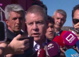 Primeras declaraciones de García-Page en la zona del accidente