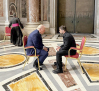 Trump y Zelenski se reencuentran en Roma antes del funeral del papa Francisco