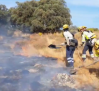 El incendio de Almorox afecta a 500 hectáreas; ha bajado a nivel 0