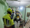 Los bomberos rescatan el cadáver de un hombre en una vivienda de Talavera de la Reina
