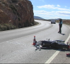 Un motorista de 75 años muere en un accidente en Elche de la Sierra