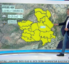 Avisos de nivel amarillo en toda la región