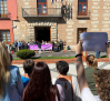 El PSOE de Talavera, fuera de la pancarta institucional en el minuto contra la violencia machista