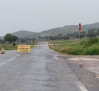 Cortada la N-502 en Almadén y otras tres carreteras de Ciudad Real por balsas de agua