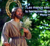 El Campo felicita San Isidro con su tradicional video: "Las manos son la herramienta del alma"
