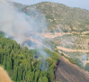 Varios incendios forestales activos esta tarde en la región