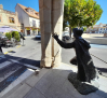 Roban la escultura del Lazarillo en Escalona (Toledo)