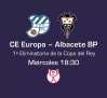 CMM emitirá en directo por televisión el Europa-Albacete Balompié de Copa del Rey