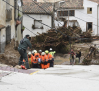 Page en la zona cero de la Dana: "No estamos solos como tampoco lo van a estar los damnificados de Letur"