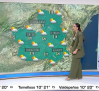 Lluvias en las comarcas más occidentales de la región