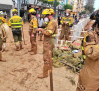 Bomberos de Castilla-La Mancha dan apoyo a los servicios de emergencia en Valencia