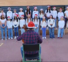 El colegio Santa María Magdalena de Chozas de Canales canta con Rozalén