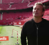 Estadio Ramón Sánchez-Pijuán con el exjugador del Sevilla José Miguel Prieto