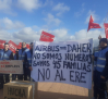 Protesta por el ERE en el hub de Airbus en Albacete