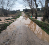 Cortada por inundaciones la carretera que une Bazán con Santa Cruz de Mudela