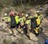 Llevan al hospital en helicóptero a un escalador accidentado en Nerpio (Albacete)