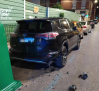 Buscan a un conductor que se dio a la fuga tras chocar contra un vehículo aparcado en Cuenca