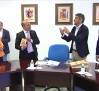 Primera reunión itinerante de las Cortes de Castilla-La Mancha en Campo de Criptanaq